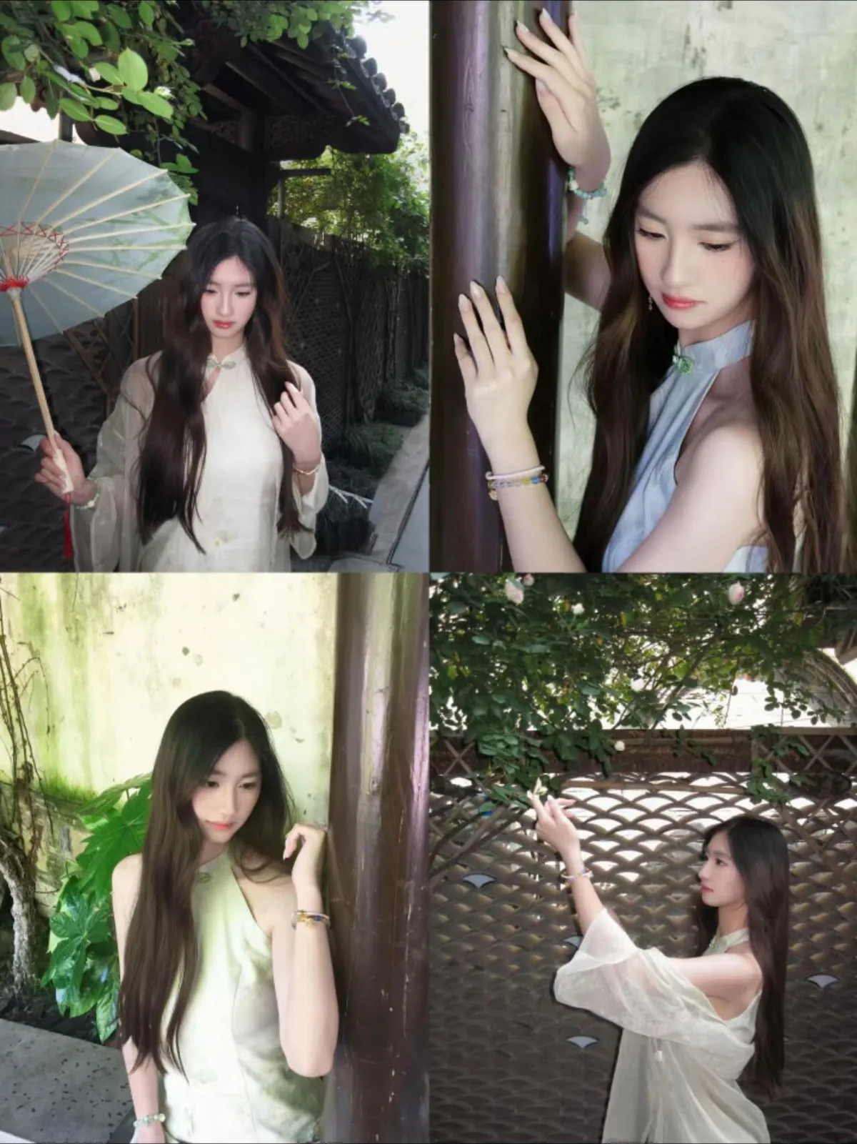 南京江南感女生写真作品，奶黄包摄影
